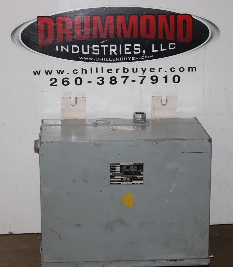 Used WESTINGHOUSE 3-PHASE EPT TRANSFORMER 6E1065 9 KVA HIGH: 480V LOW: 208/120V