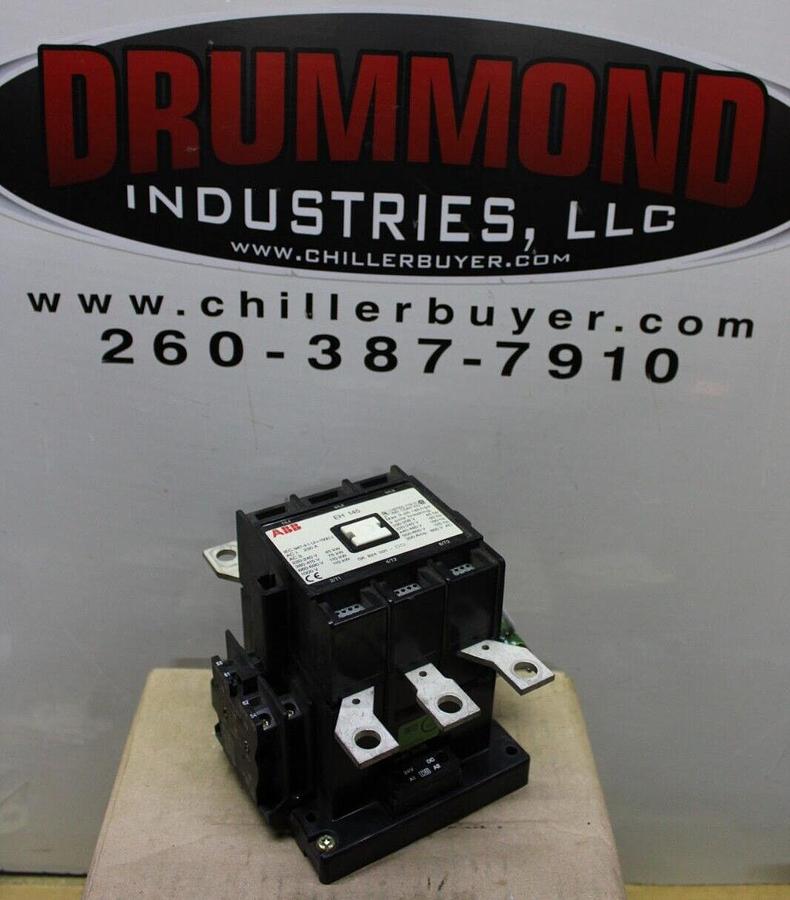 Used ABB CONTACTOR EH-145 600 VAC 3-POLE 200 AMP  125 HP COIL: 24VDC