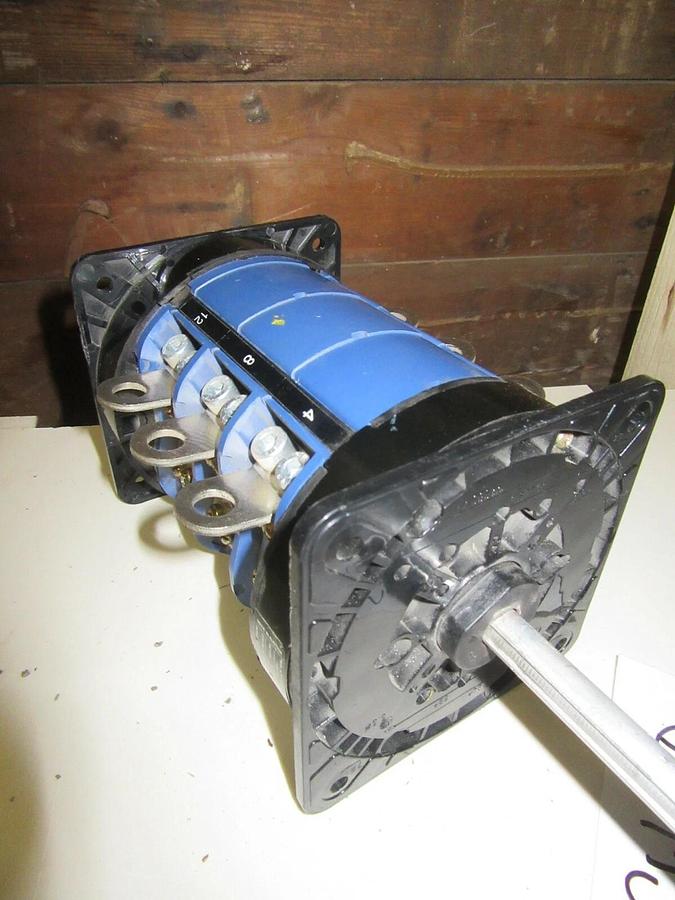 Used KRAUS & NAIMER 240 A C315 MULTI-POLE ROTARY DRUM SWITCH W/ A11 AUX 75 HP 480 VAC