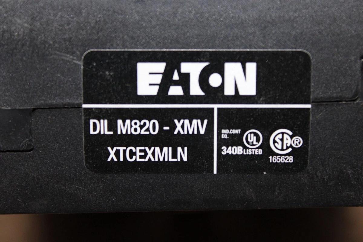 Used EATON CONTACTOR INTERLOCK DIL-M820-XMV XTCEXMLN *FOR DIL-M580*