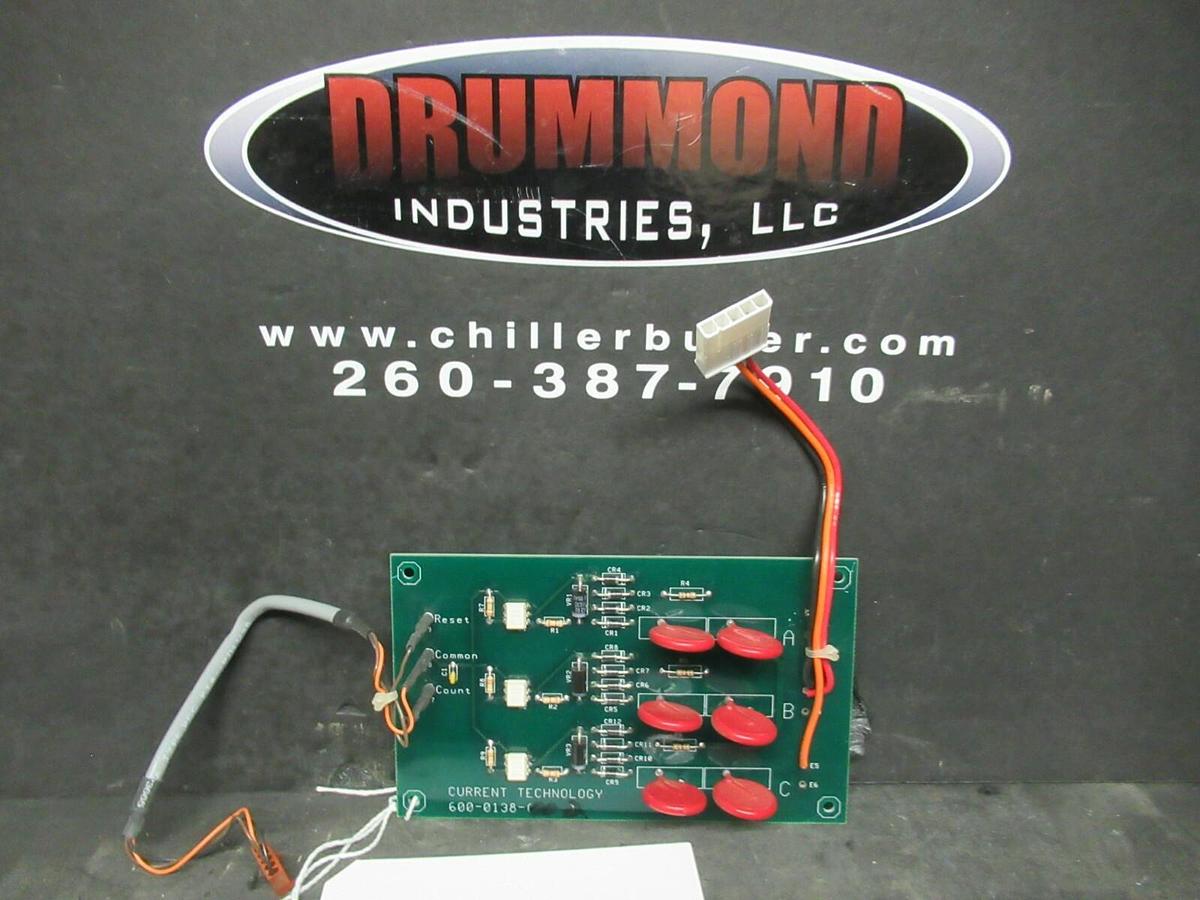 CURRENT TECHNOLOGY INDICATOR BOARD 600-0138-100 600-0138-002 **WARRANTY**
