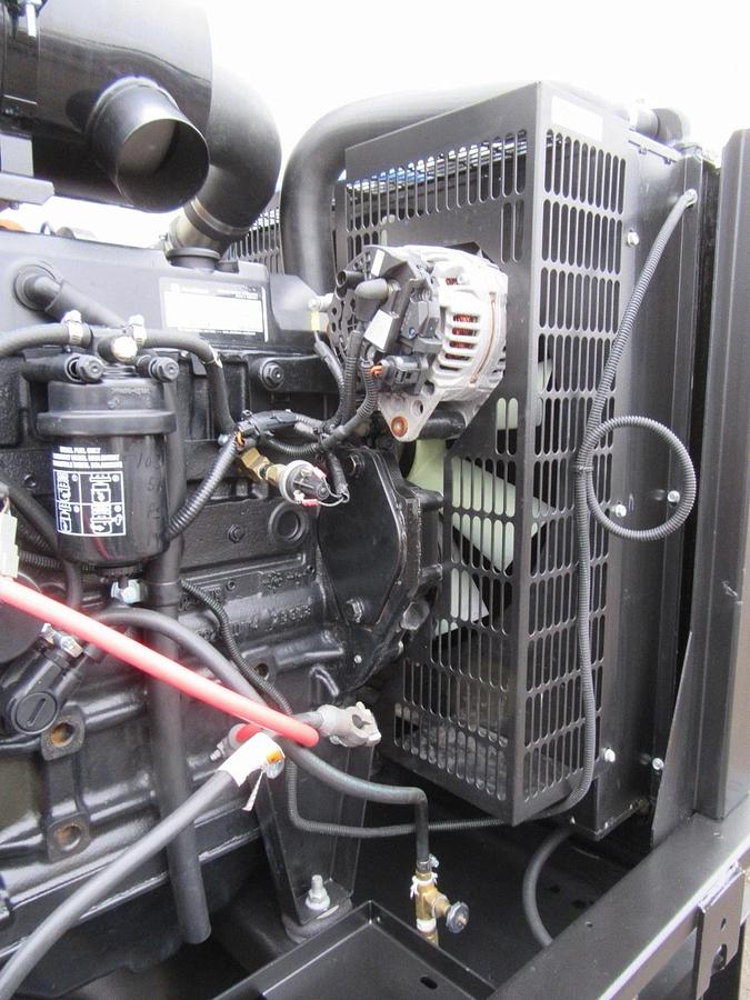 Used 30 KW DIESEL GENERATOR GENERAC 120/240 VOLT SINGLE PHASE 519 HOURS VIDEO WE SHIP