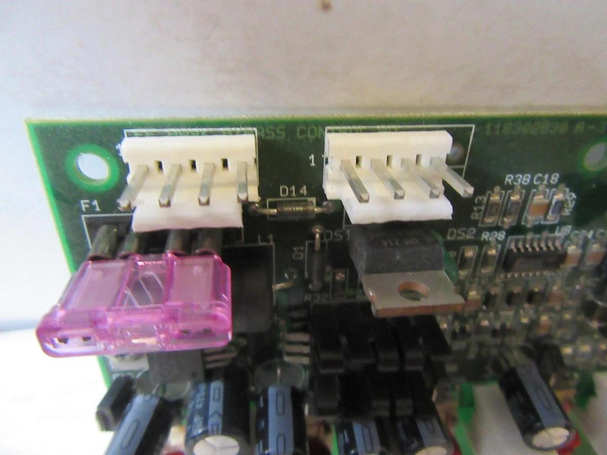 Used EXIDE BYPASS CONTROL CIRCUIT BOARD 118302830-A-3 101073070-001 REV. E02