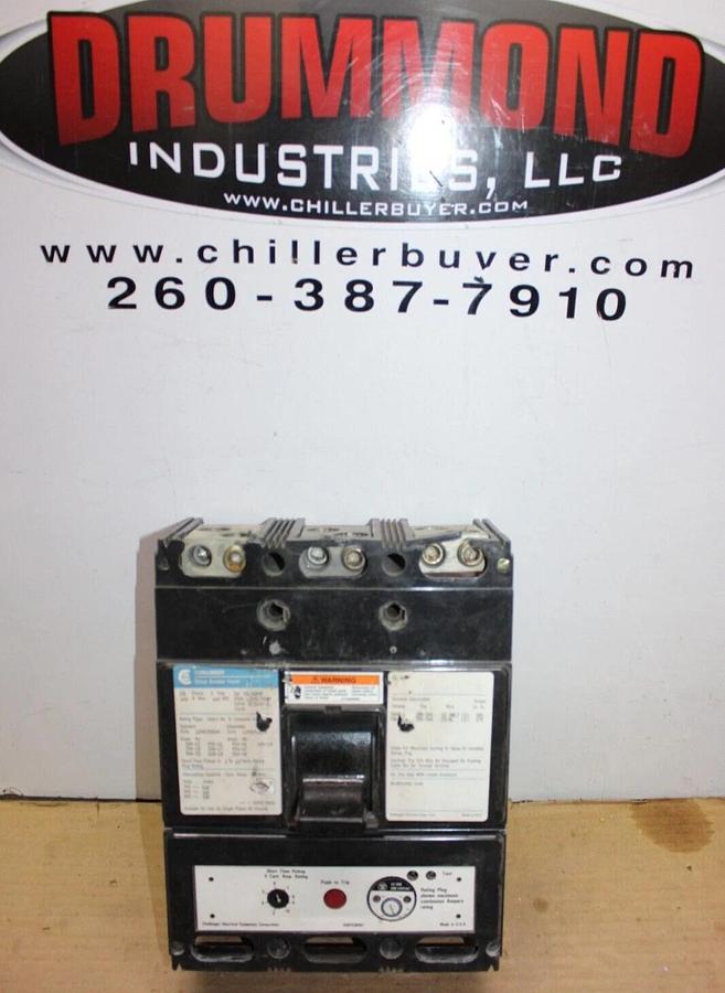 Used CHALLENGER CIRCUIT BREAKER CSL3600F 600 AMP 600 VAC 3-POLE **WARRANTY**