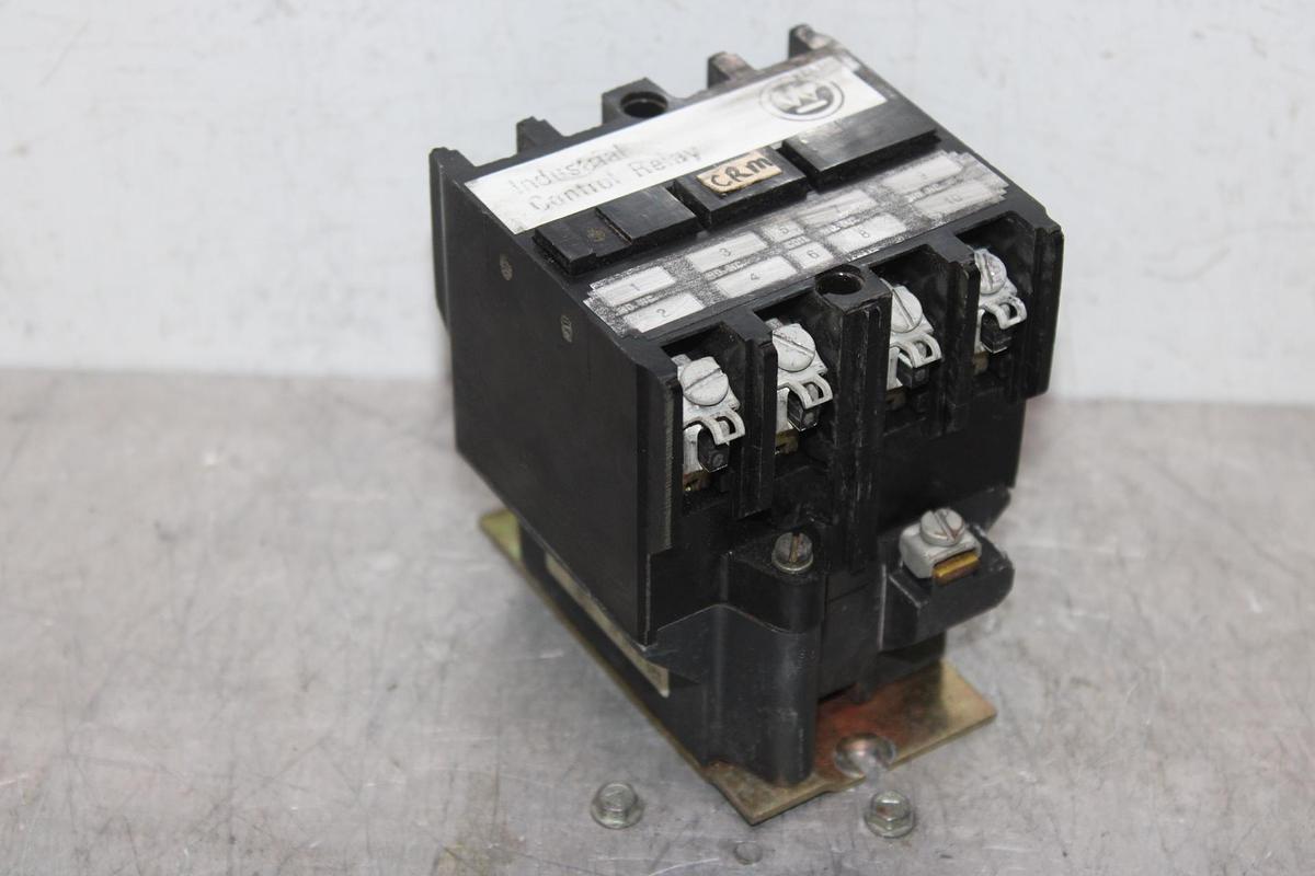 Used WESTINGHOUSE INDUSTRIAL CONTROL RELAY AR4A 10 AMP 600 VAC