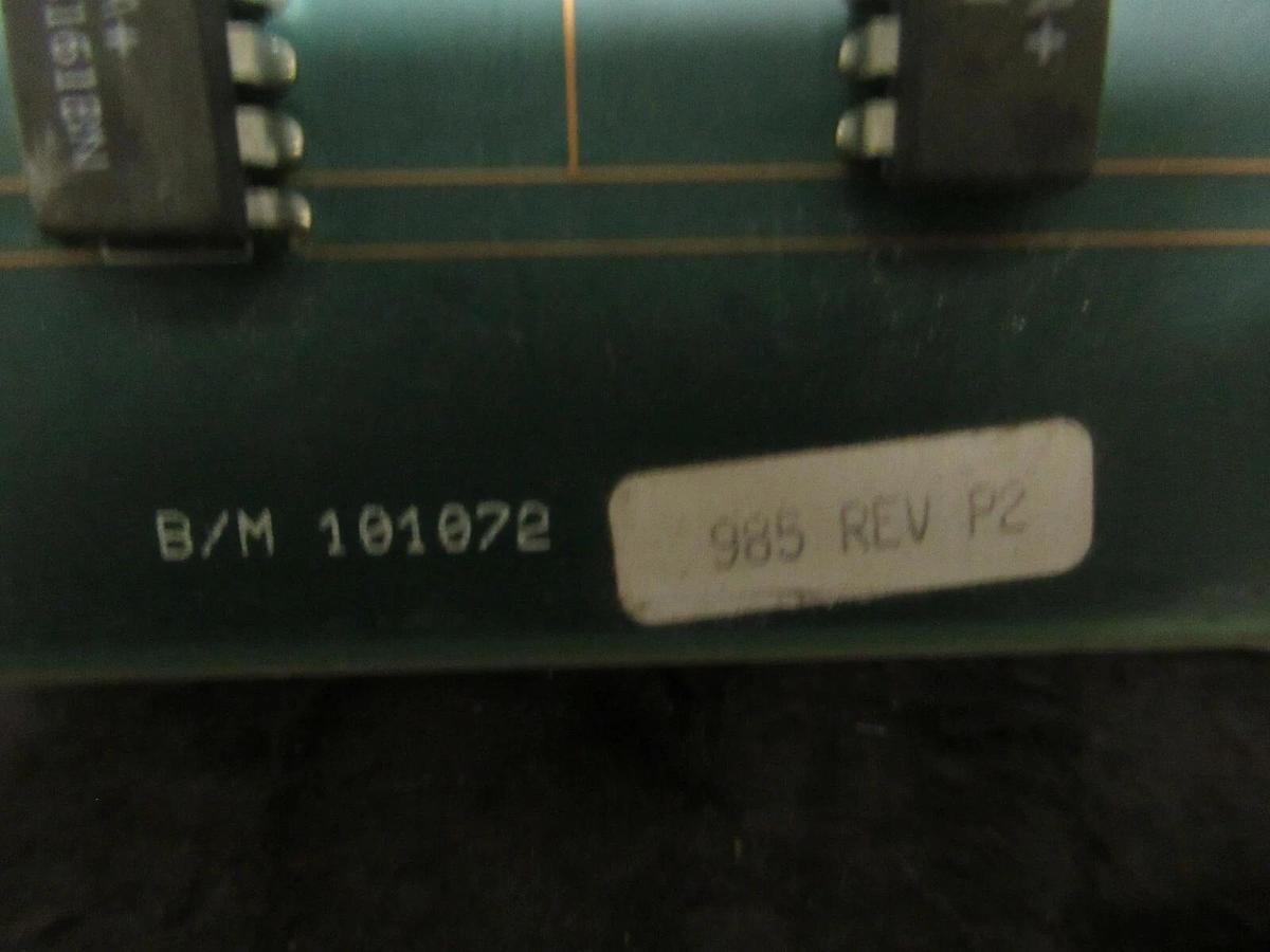 Used EXIDE ELECTRONICS EE PARALLEL I/0 CIRCUIT BOARD 118302776 REV P1 101072985 P2