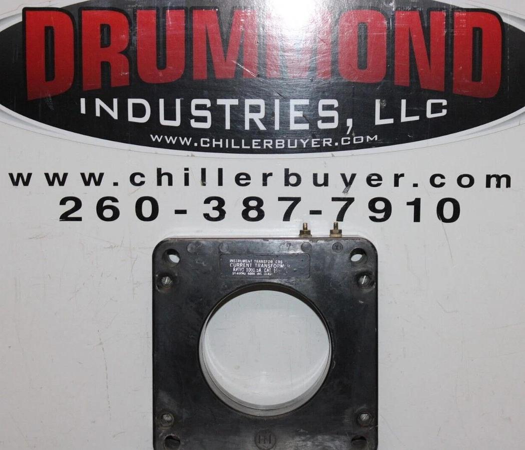 Used INSTRUMENT TRANSFORMER CURRENT TRANSFORMER 100-102 1000:5 50-400HZ 600V