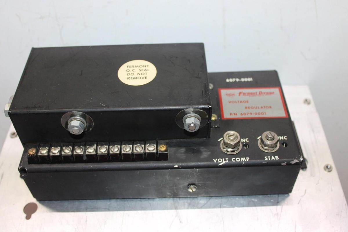 Used DCA VOLTAGE REGULATOR 6079-0001 **WARRANTY INCLUDED**