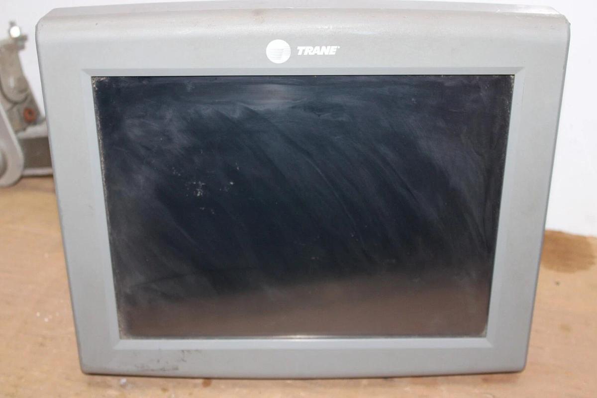 Used TRANE CHILLER HMI CONTROL ADAPTIVE DISPLAY X13760326-03 REV. J W/ SWING ARM