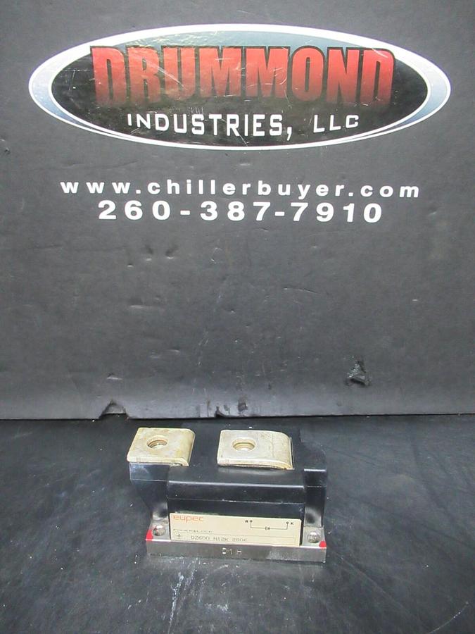 Used EUPEC POWERBLOCK IGBT POWER MODULE DZ600N12K-2806 **WARRANTY INCLUDED**