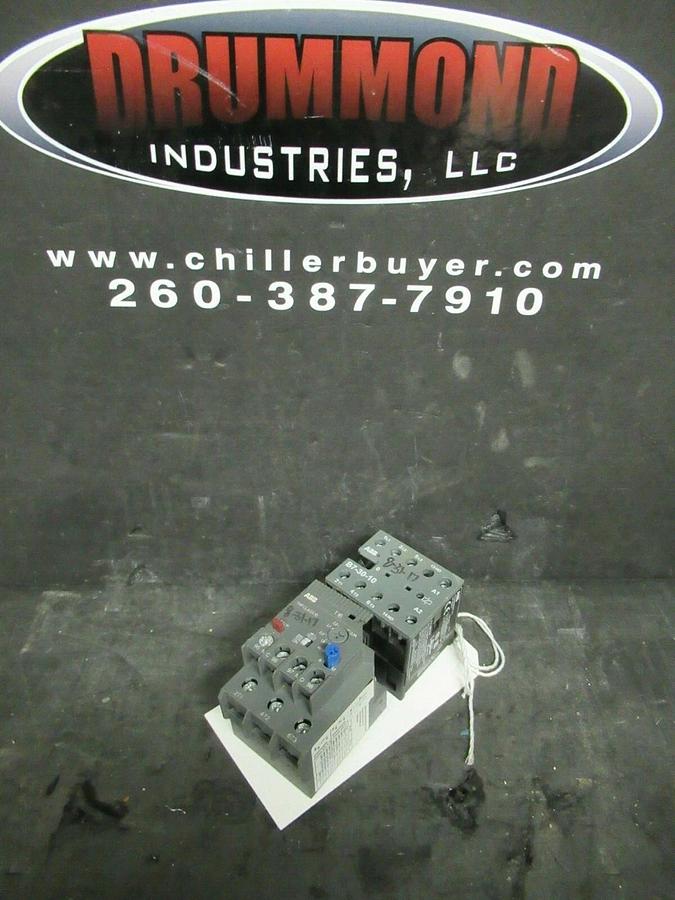 Used ABB STARTER B7-30-10 16 AMP 600 VAC 5 HP W/ T16-2.3 MANUAL MOTOR STARTER