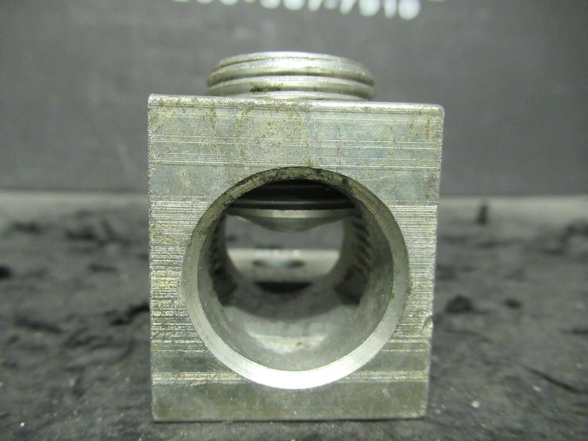 Used 3 QTY SQUARE D C-505 (SINGLE) 1 BARREL MECHANICAL CONNECTOR LUG TAP 500 MCM 3/0