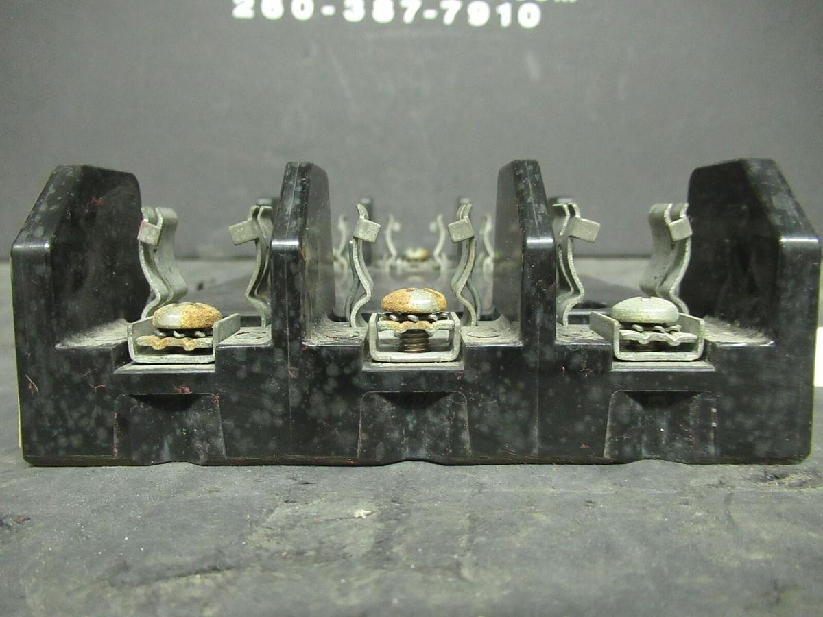 Used MARATHON FUSE HOLDER 6FS30A3SP FOR 30 AMP 600 V FUSES **WARRANTY**