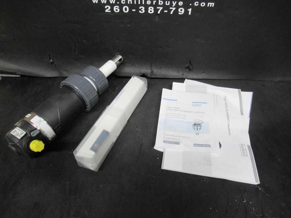 NEW SURPLUS BURKERT PLASTRODE-PH-120 NEUTRINO ELECTRODE 238724/00 00562192