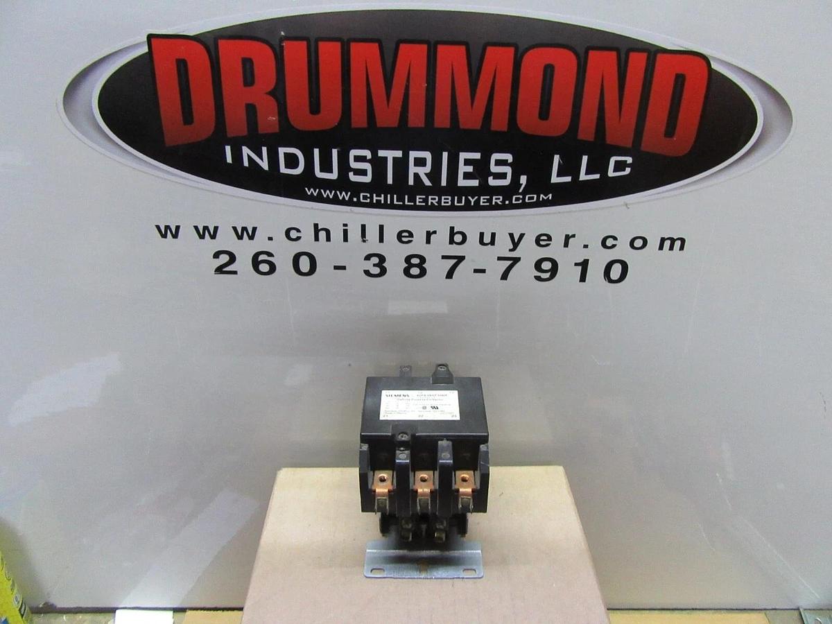 Used SIEMENS CONTACTOR 42FE35AF306R HN53CC024 75 AMP 600 VAC COIL: 110/120 VOLT