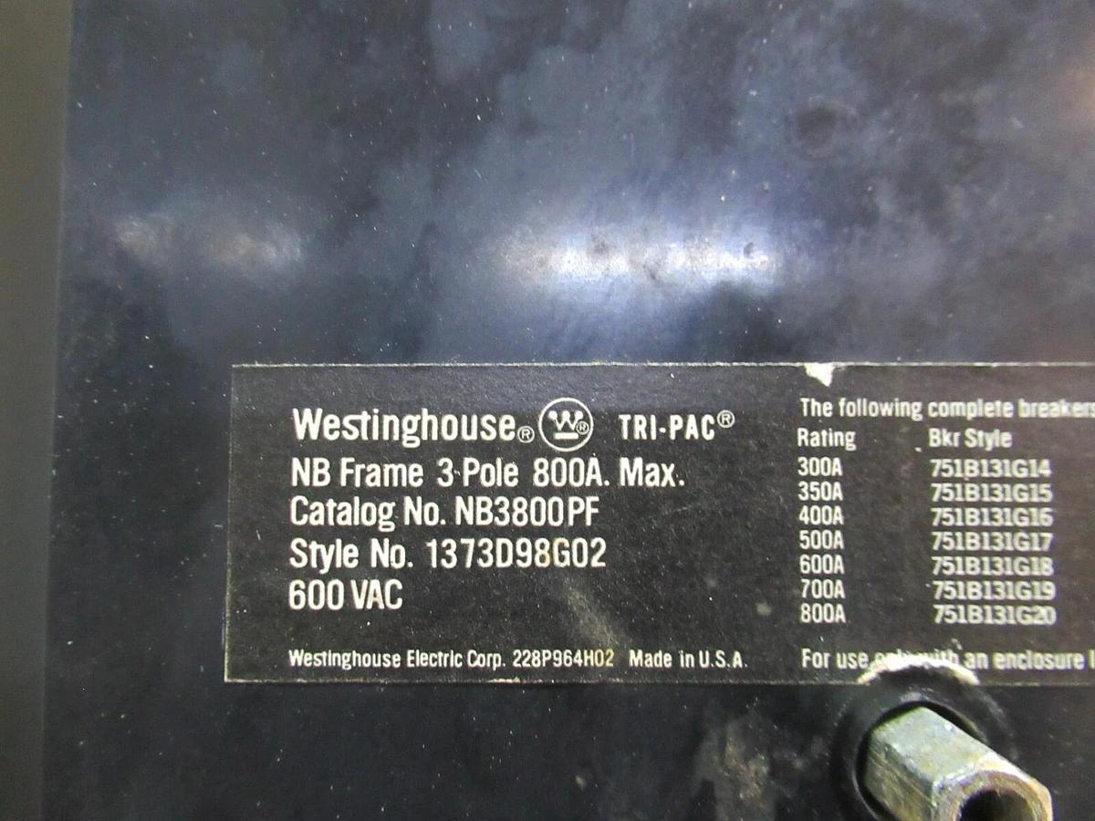 Used WESTINGHOUSE 350 HP 420 AMP SOLID STATE REDUCED VOLTAGE STARTER 480 VAC VECTROL