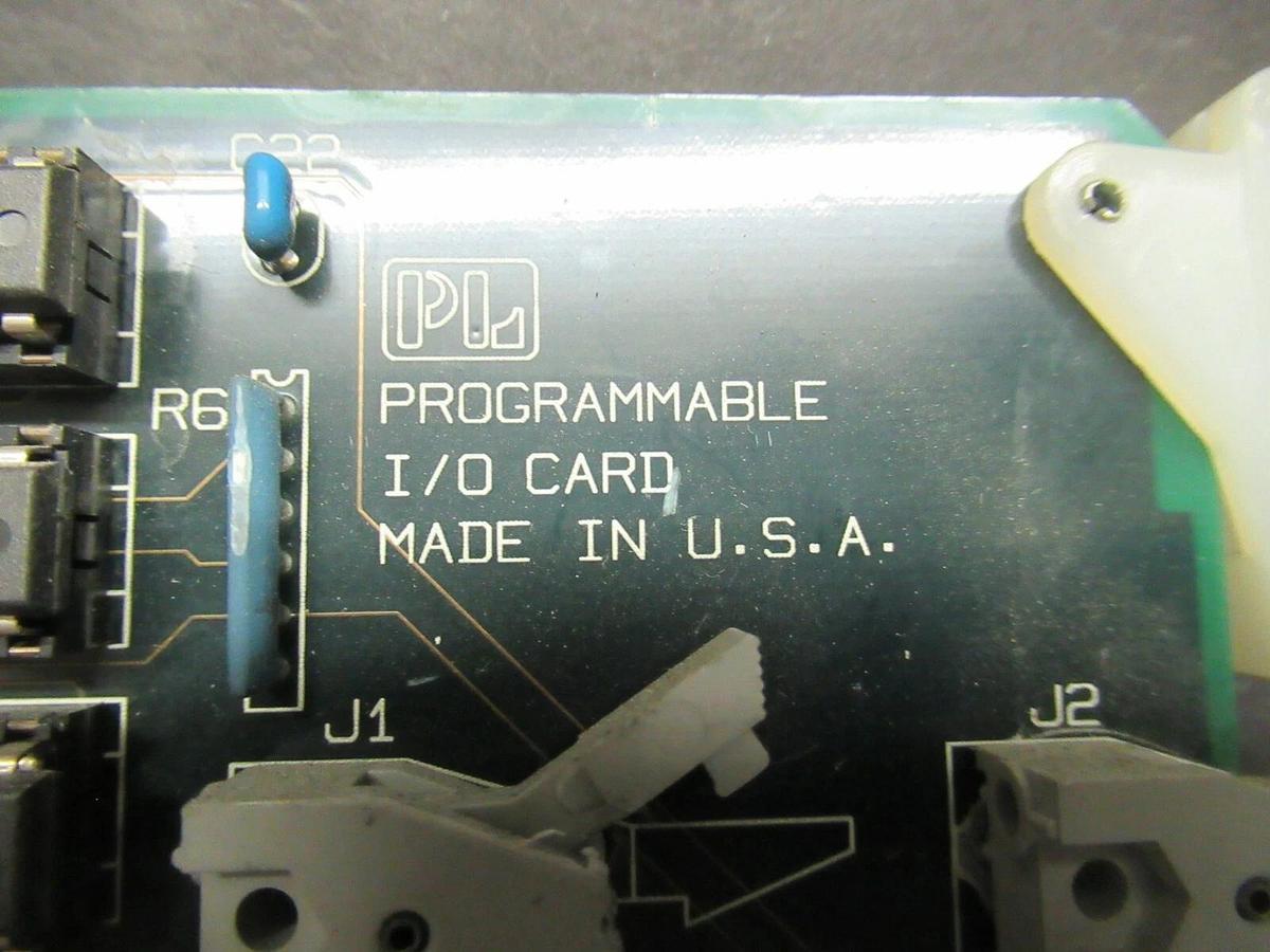 Used PL PROGRAMMABLE I/O CIRCUIT BOARD PWB110781-002 REV 001 **WARRANTY INCLUDED**
