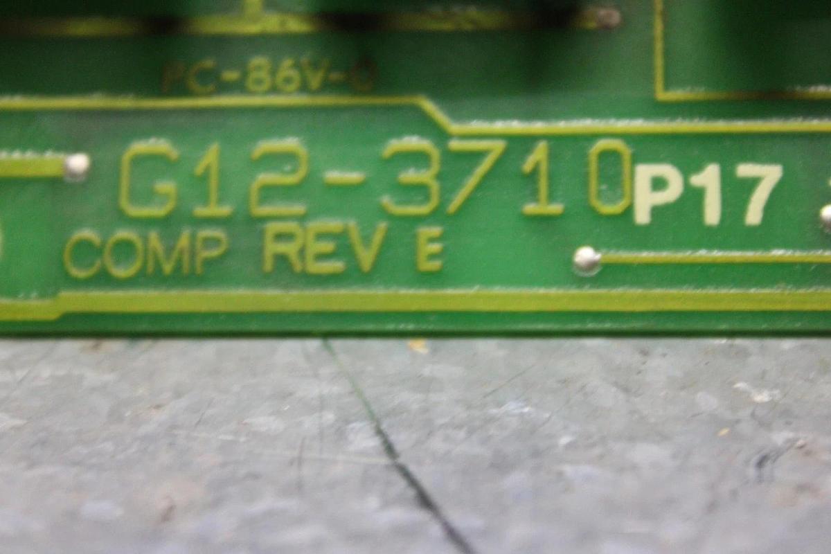 Used LIEBERT CONTROLLER CIRCUIT BOARD G12-3710 REV. E **WARRANTY INCLUDED**