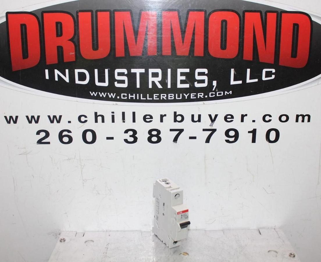Used ABB CIRCUIT BREAKER S201-K6A 230/400 VAC SINGLE POLE **WARRANTY INCLUDED**