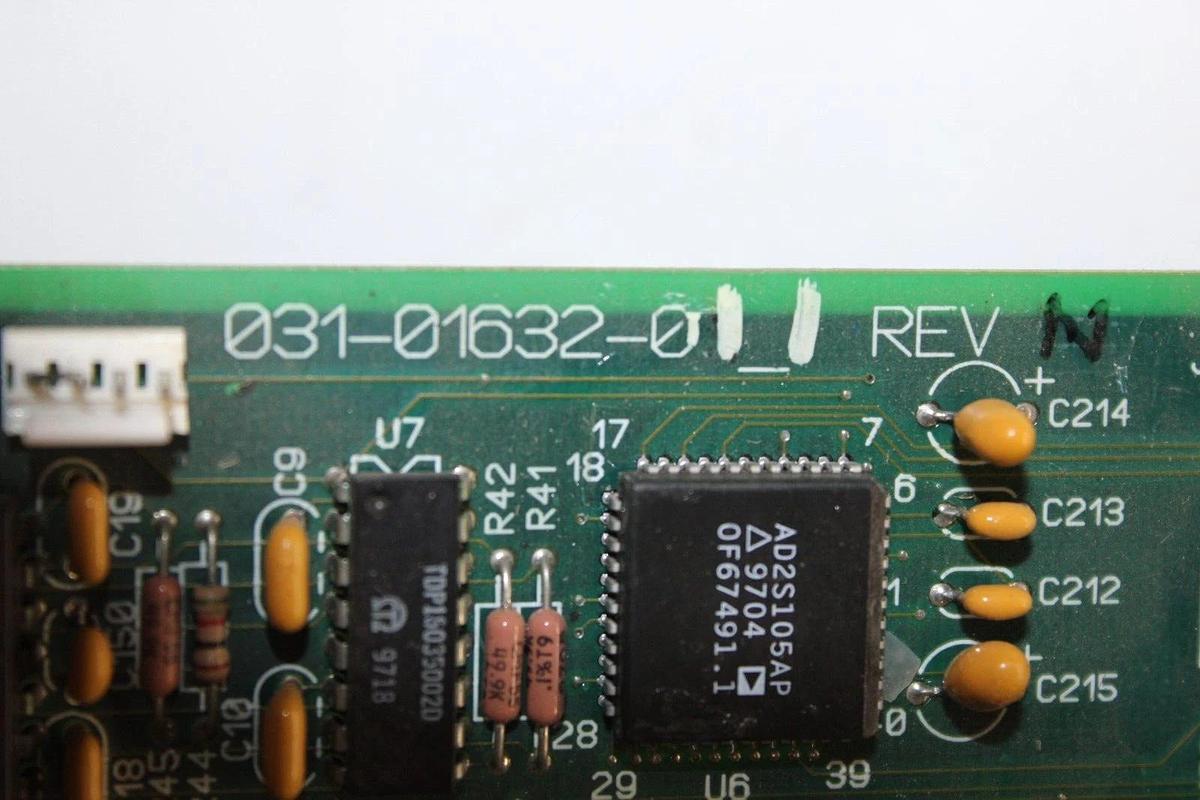 Used YORK CHILLER CONTROL CIRCUIT BOARD 031-01632-011 REV. N **WARRANTY INCLUDED**