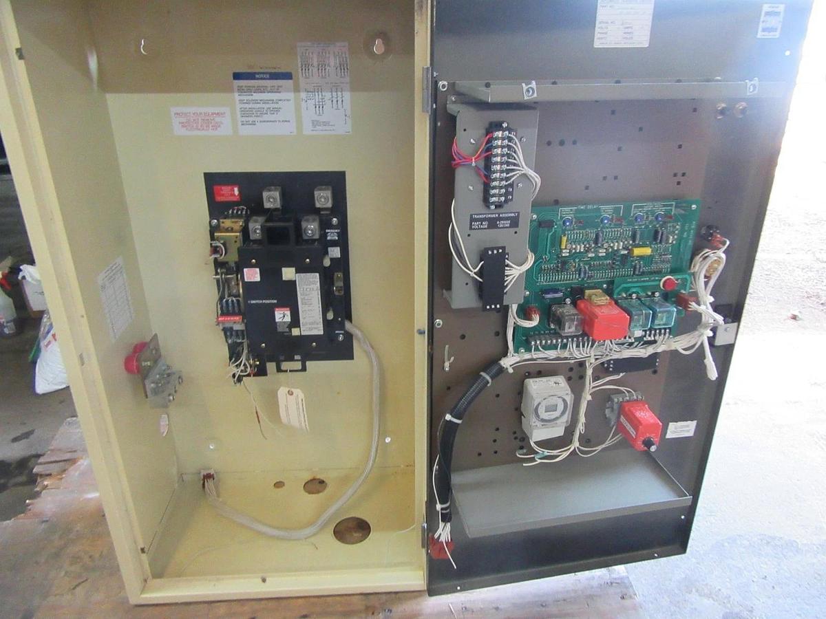 Used 260 AMP KOHLER ASCO ATS AUTOMATIC TRANSFER SWITCH K-164231-260 240 V 1 PH 60 HZ