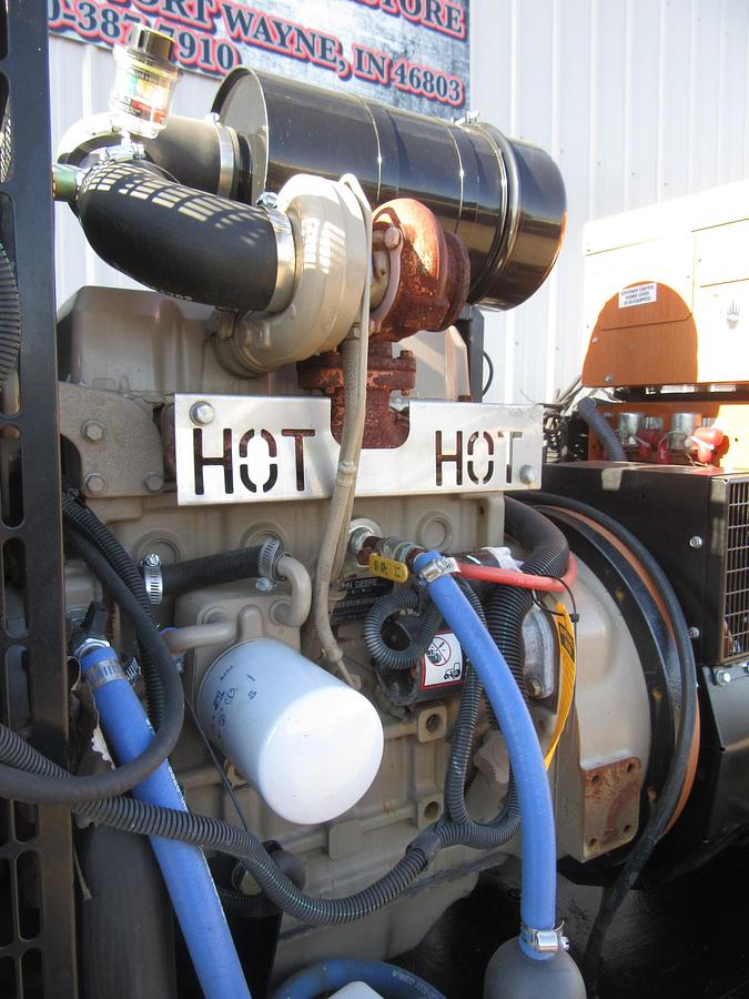 Used 30 KW DIESEL GENERATOR GENERAC 120/240 VOLT SINGLE PHASE 277 HOURS VIDEO WE SHIP