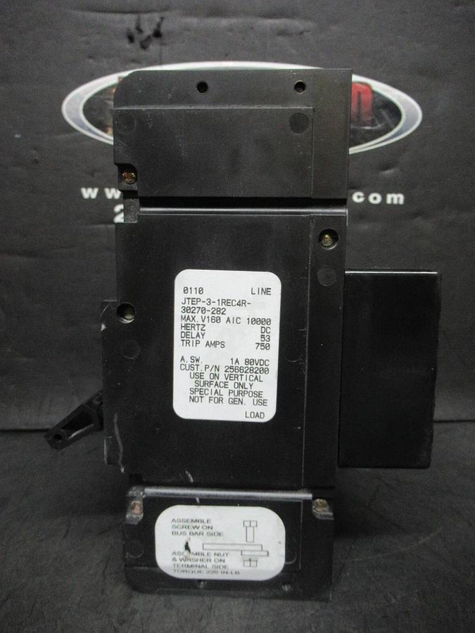 Used AIRPAX BREAKER JTEP-3-1REC4R-30270-282 750 AMP TRIP 80 VDC L-5460 **WARRANTY**