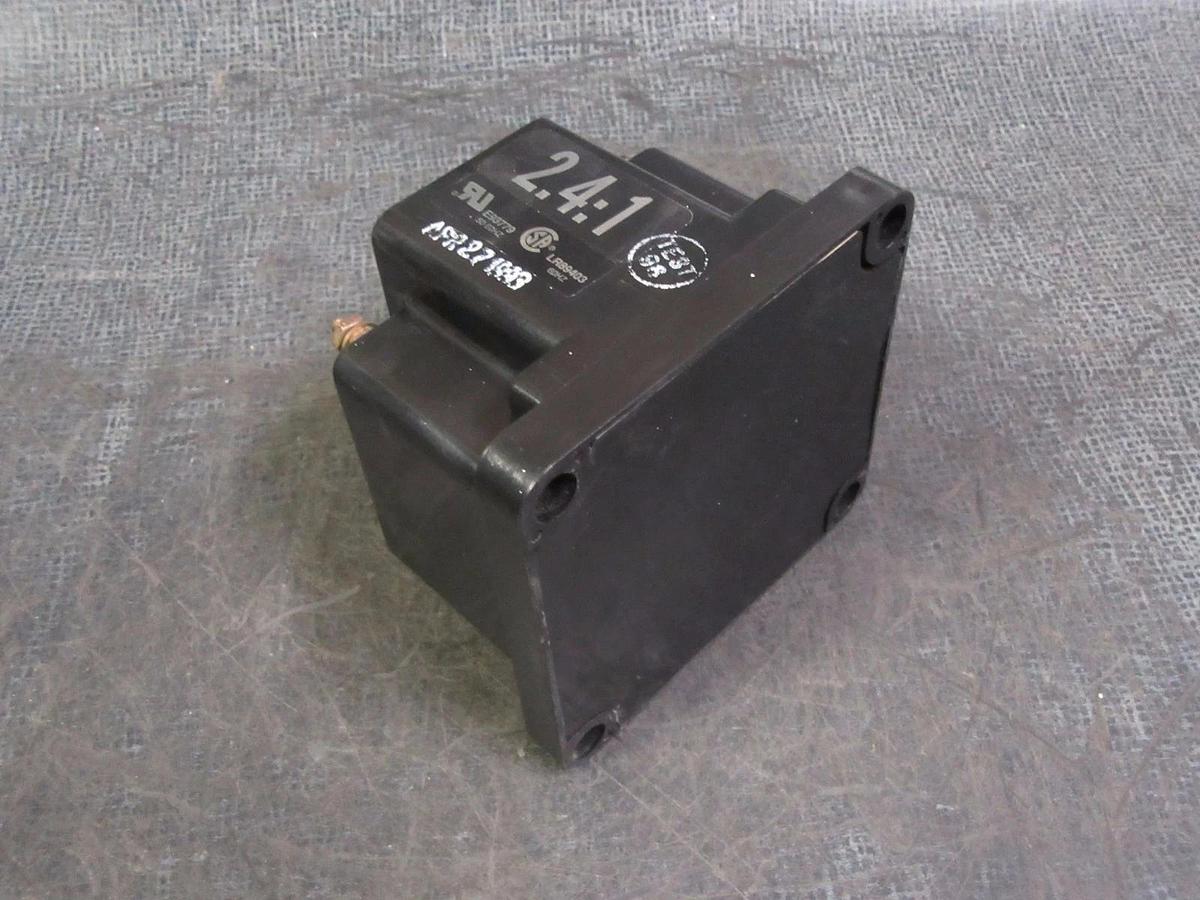 Used INSTRUMENT TRANSFORMERS POTENTIAL TRANSFORMER # 460-288 PRI: 288V RATIO 2.4 : 1