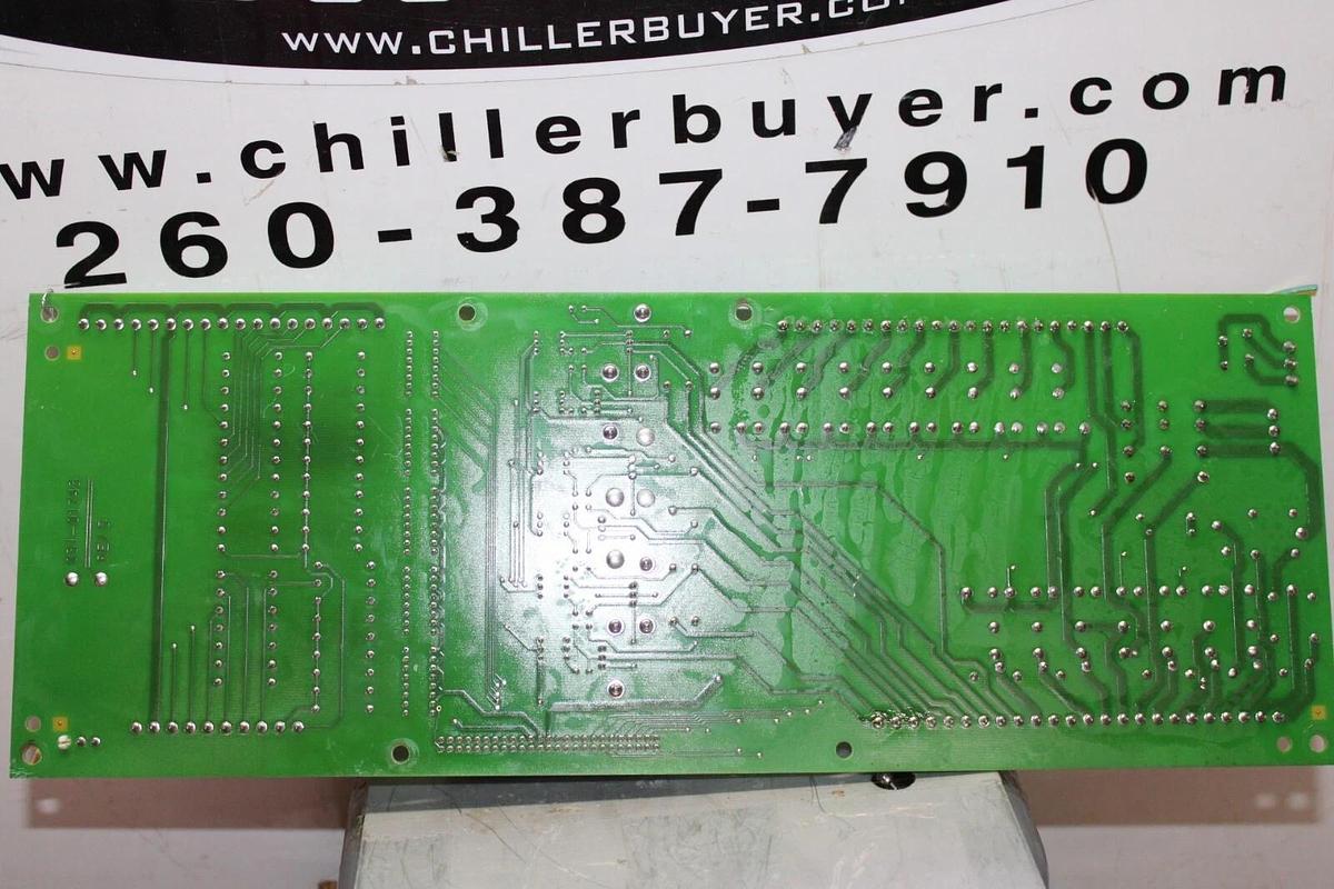 Used YORK HVAC CENTRIFUGAL CHILLER I/O CIRCUIT BOARD 031-01743-001 REV. F *WARRANTY*