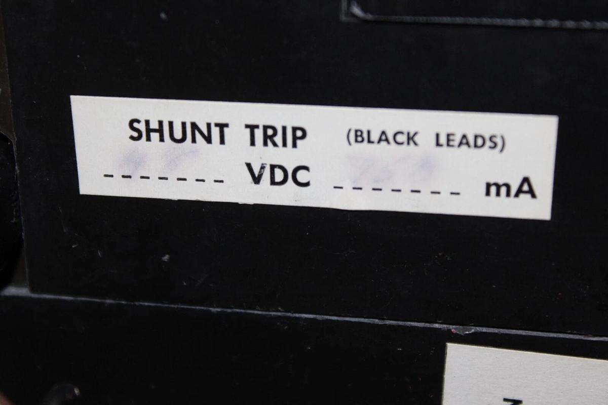 Used SQUARE D DC BREAKER PAF362000DCM021433 2000 AMP 600 VDC W/ PAM02