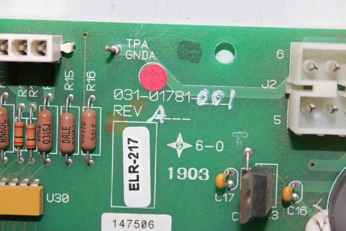 Used YORK CIRCUIT BOARD I/O EXPANSION 031-01781-001 REV. A **WARRANTY INCLUDED**