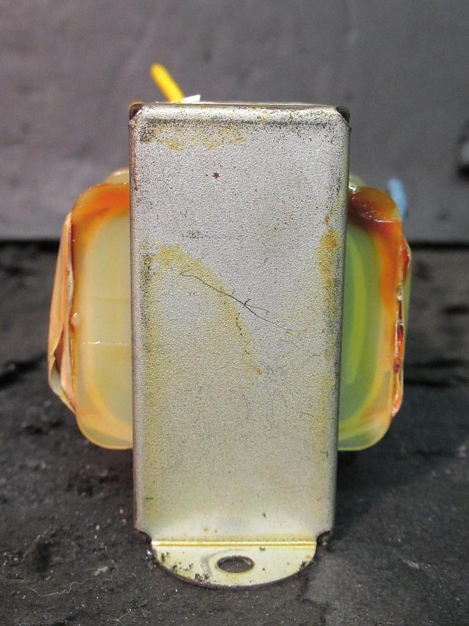 Used PRECISION INC. 019-0695-00 CONTROL TRANSFORMER 046738114 24 VAC PRIMARY TO 18 V