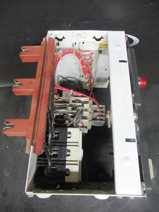 Used CUTLER HAMMER MOTOR STARTER CONTROL BUCKET MODEL: 2100 12" NEMA SIZE 1 7 AMP