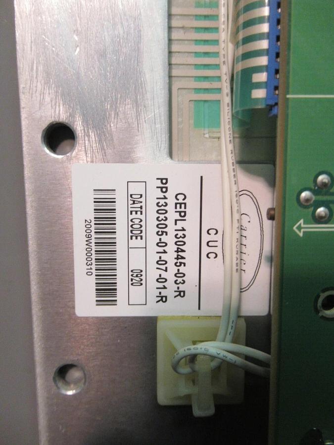Used CARRIER COMFORT NETWORK CHILLER HMI INTERFACE 19XRV 19XR04023408 CEPL130445-03-R