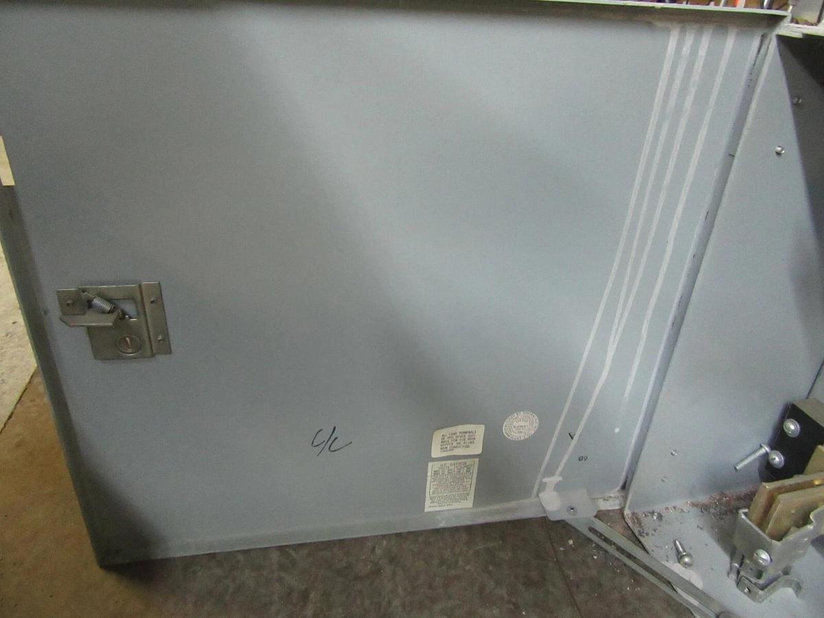 Used GE FUSIBLE BUS/BUSS PLUG AC1465RG 400 AMP 600 VOLT 4-WIRE 3-PHASE FLEX-A-PLUG