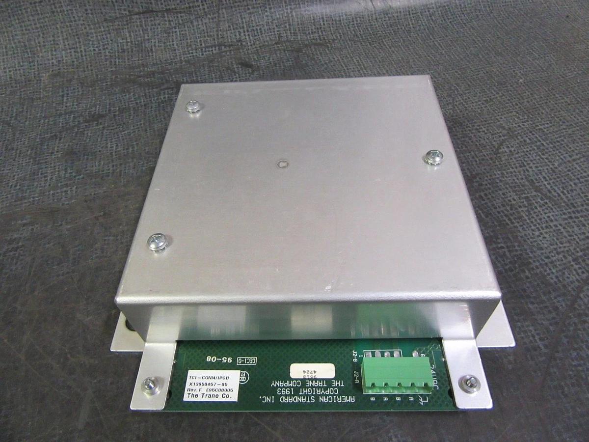 Used TRANE TCI-COM4 IPCB MODULE MODEL/REVISION: X13650457-05 REV F **WARRANTY**