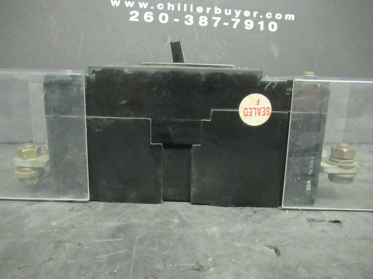 Used 30 AMP FUJI ELECTRIC BREAKER BU-ESB3030 600 VAC 3 POLE **WARRANTY INCLUDED**