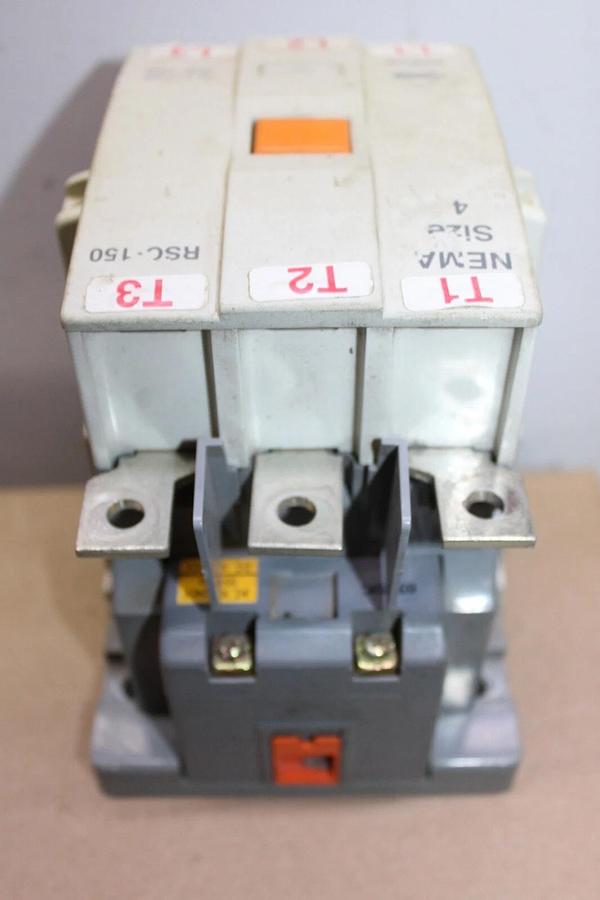 Used BENSHAW CONTACTOR RSC-150 NEMA 4 210 AMP 600 VAC 3-POLE COIL: 100-240 VAC