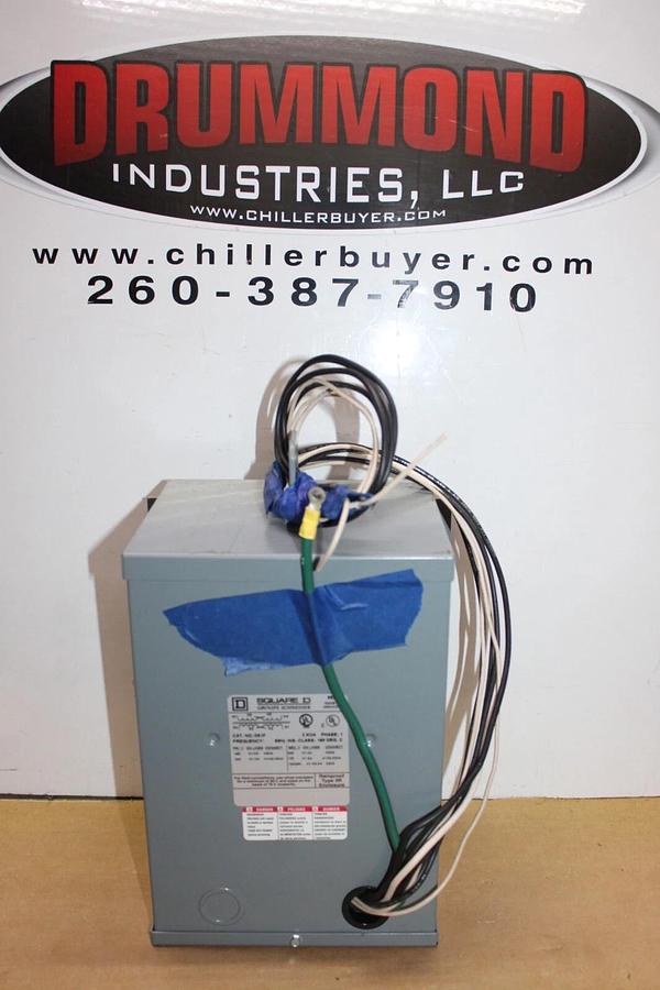 Used SQUARE D TRANSFORMER 3S1F 3KVA SINGLE PHASE PRI: 240/480V SEC: 120/240V 3R ENCL.