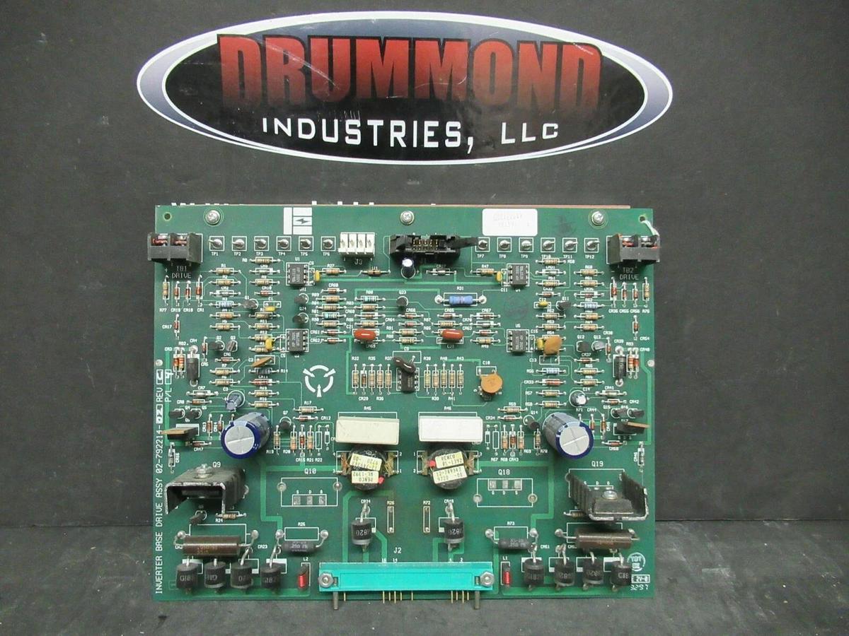 Used LIEBERT INVERTER BASE DRIVE 02-792214-02 REV. C P/L 4