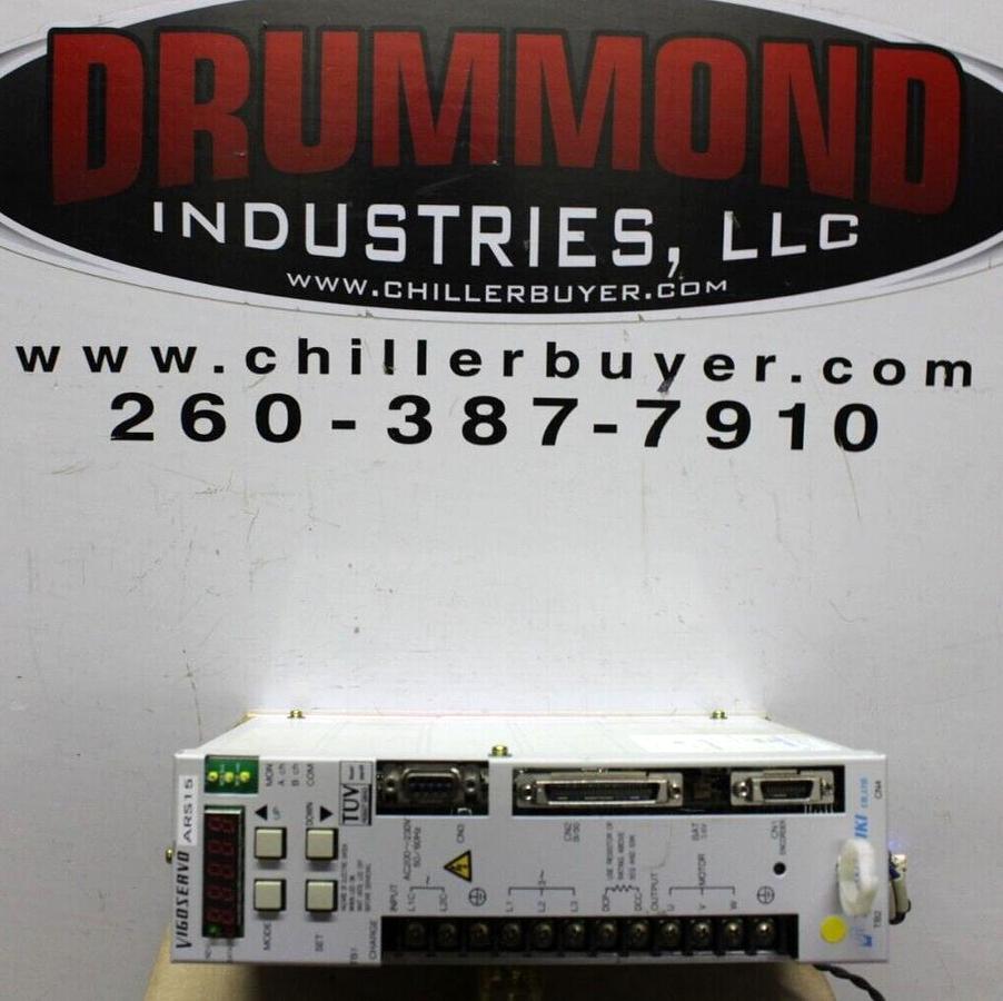 Used TEIJIN SEIKI VIGOSERVO SERVO DRIVE ARS15-06 230 VAC 12.7 AMP **WARRANTY**