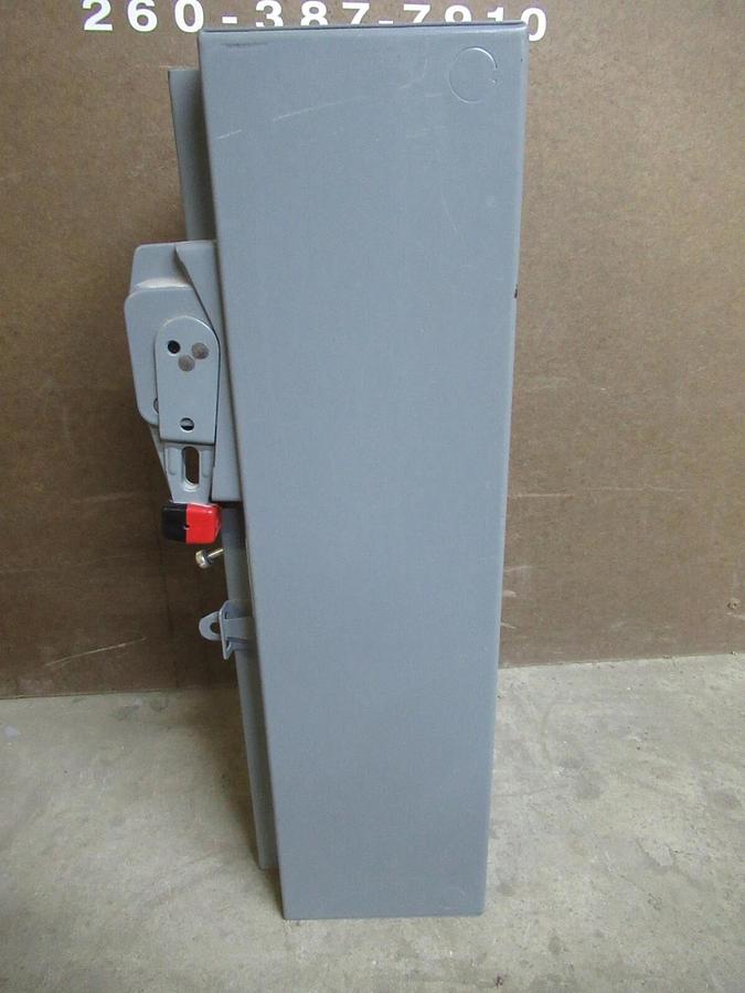 Used SQUARE D NEMA SIZE 1 COMBINATION COMBO BOX 8538SCG13 30 AMP 10 HP 600 VAC