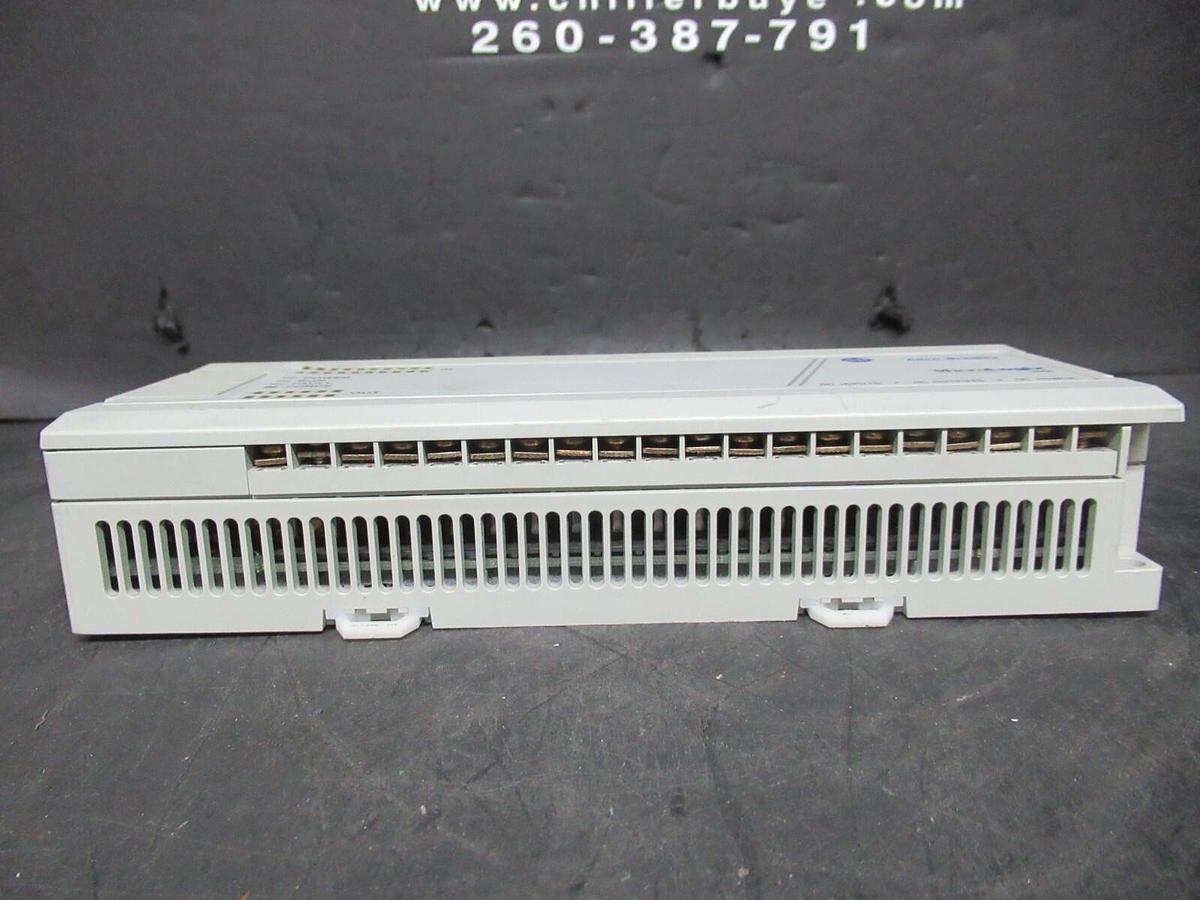 Used ALLEN BRADLEY MICROLOGIX1000 1761-L32BBB SER. D 30 VDC 1.5 AMP **WARRANTY**