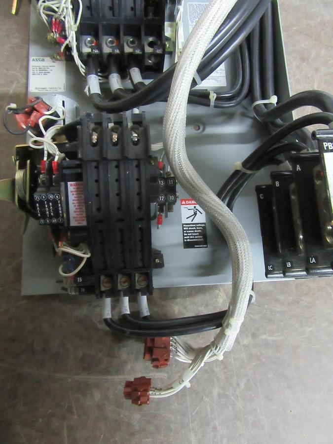 Used ASCO AUTOMATIC TRANSFER SWITCH SERIES 302 302C1527HC 150 AMP 208/120 VOLT