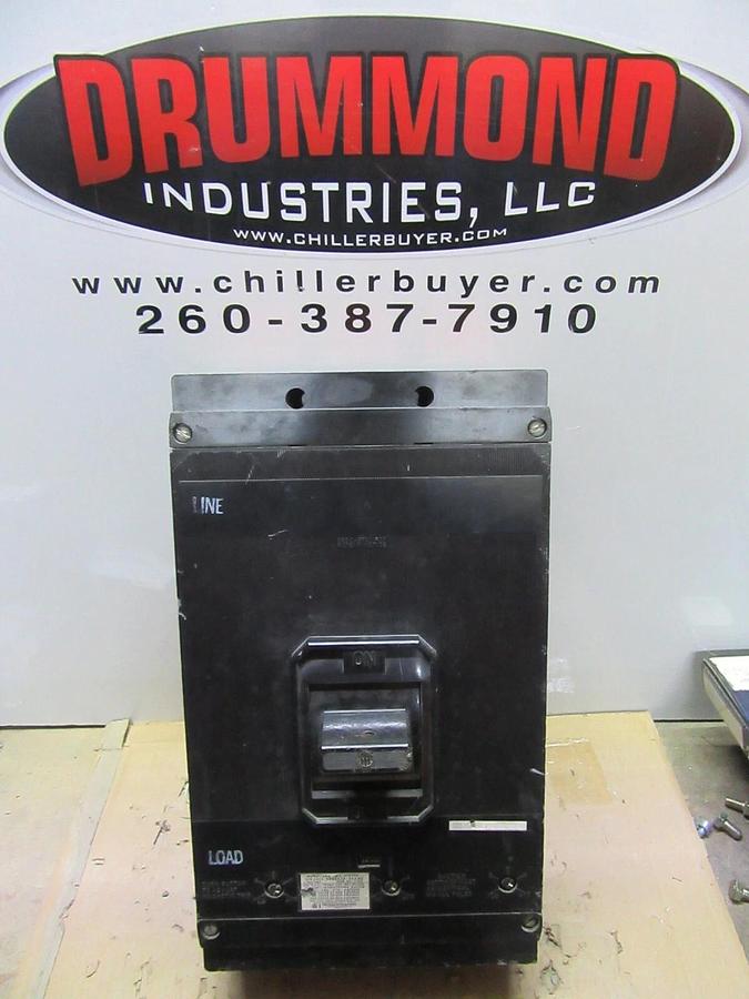 Used ITE CIRCUIT BREAKER KP3-F120 1200 AMP 600 VAC 3-POLE W/ SHUNT TRIP