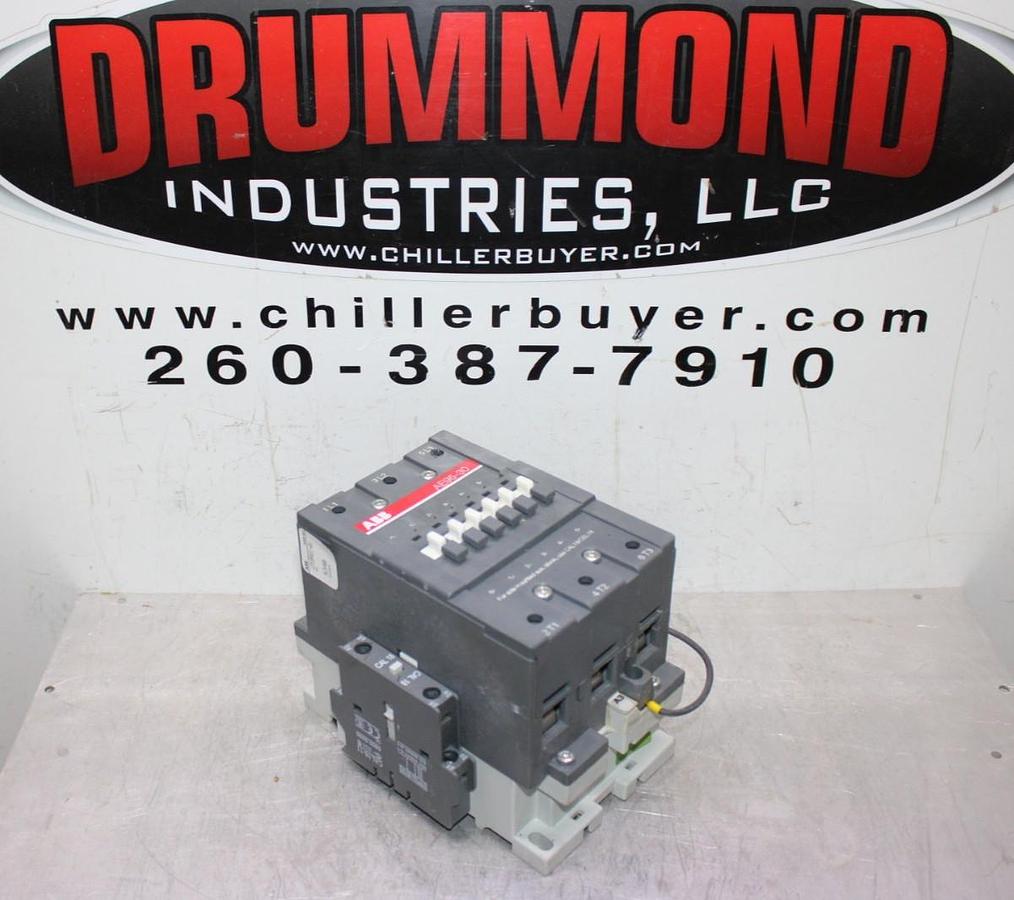Used ABB CONTACTOR AE95-30 125 AMP 600 VOLT 3-POLE 3-PHASE 75 HP COIL: 48 VDC