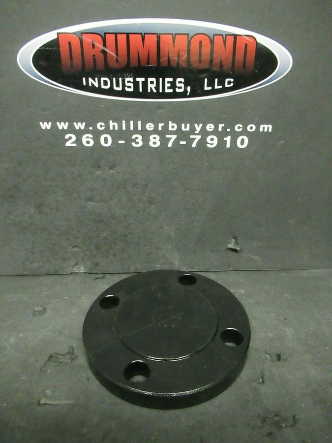 FLANGE 2 INCH BLANK 6 INCH OVERALL DIAMETER 4 BOLT 150 PSI