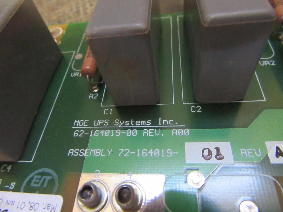 Used MGE UPS SYSTEMS COMET ASSEMBLY BOARD 62-164019-00 REV A00 **WARRANTY**