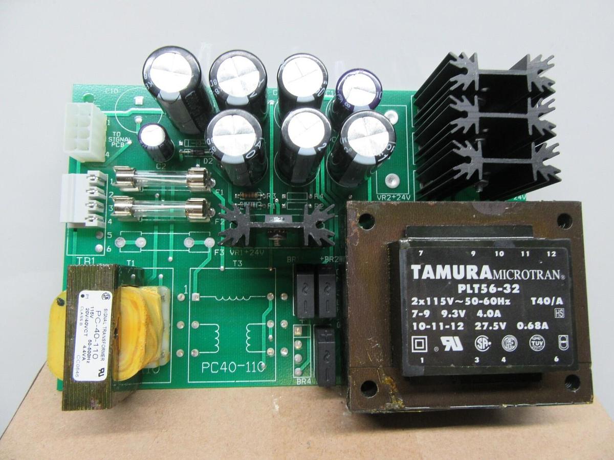 UNITED POWER CORP POWER SUPPLY CIRCUIT BOARD 0727066AT PCB-10002 W/ PLT56-32