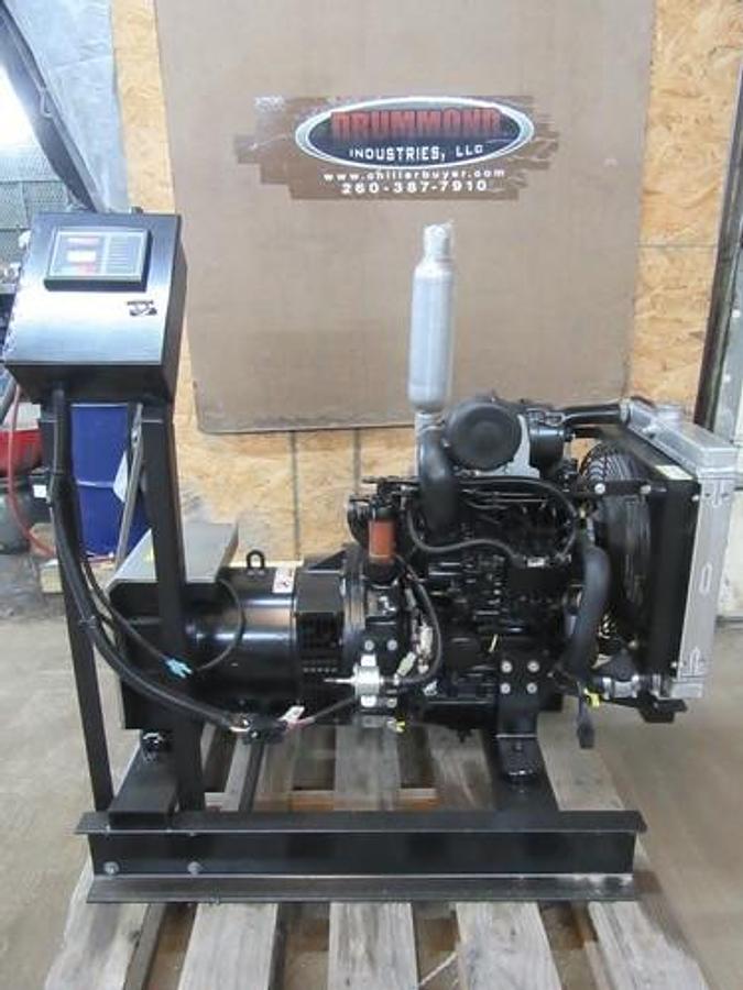 Used NEW 8 KW GENERATOR ISUZU DIESEL 3CA1 YANMAR 120/240 VOLT SINGLE PHASE DIESEL